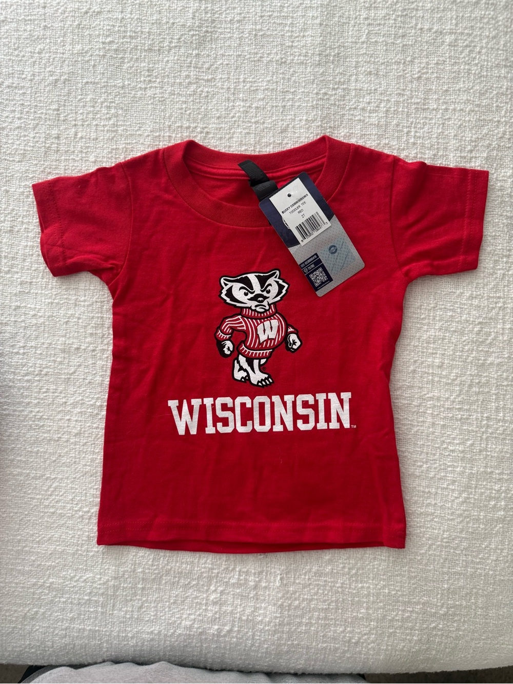 Wisconsin Badgers Red Kids T-Shirt